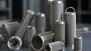 Metal Mesh Oil Filter visual guide