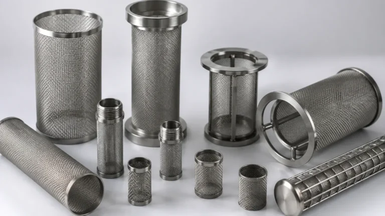 Metal Mesh Pipe Filters visual guide