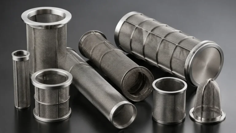 Metal Mesh Sediment Filter visual guide