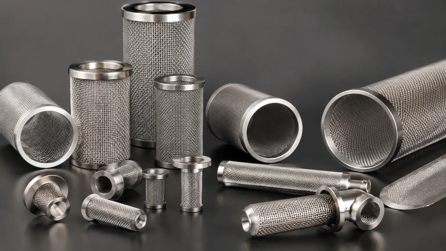 Metal Mesh Water Filter visual guide