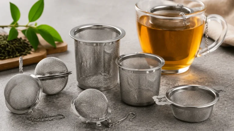Metal Tea Strainers visual guide