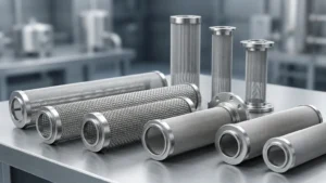 Metal Wire Mesh Filter visual guide