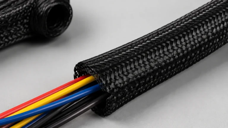 Mgi Speedware Woven Mesh Split Sleeve Wire Loom visual guide