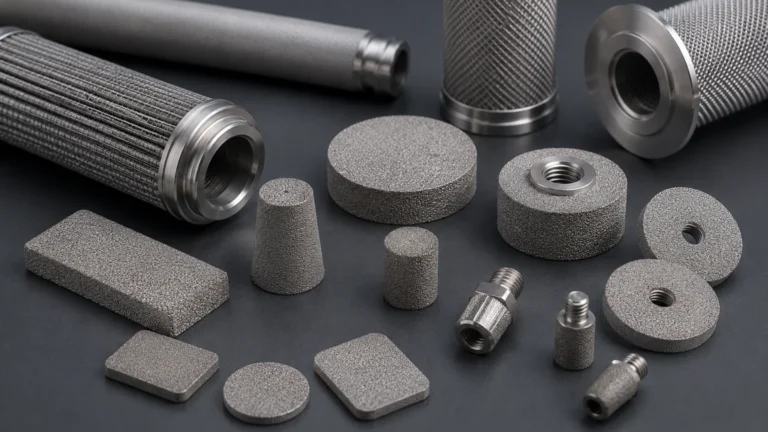 Mott Filters Sintered Metal visual guide