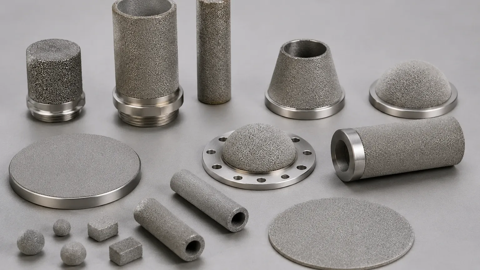 Mott Sintered Metal Filters visual guide