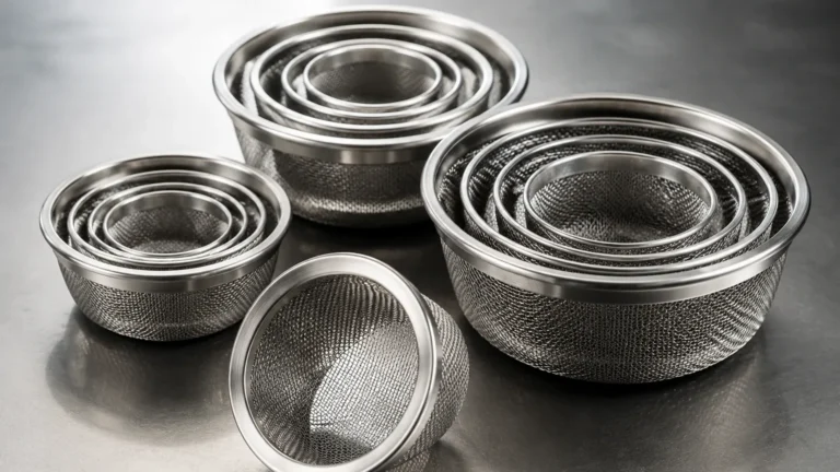 Nesting Strainers visual guide