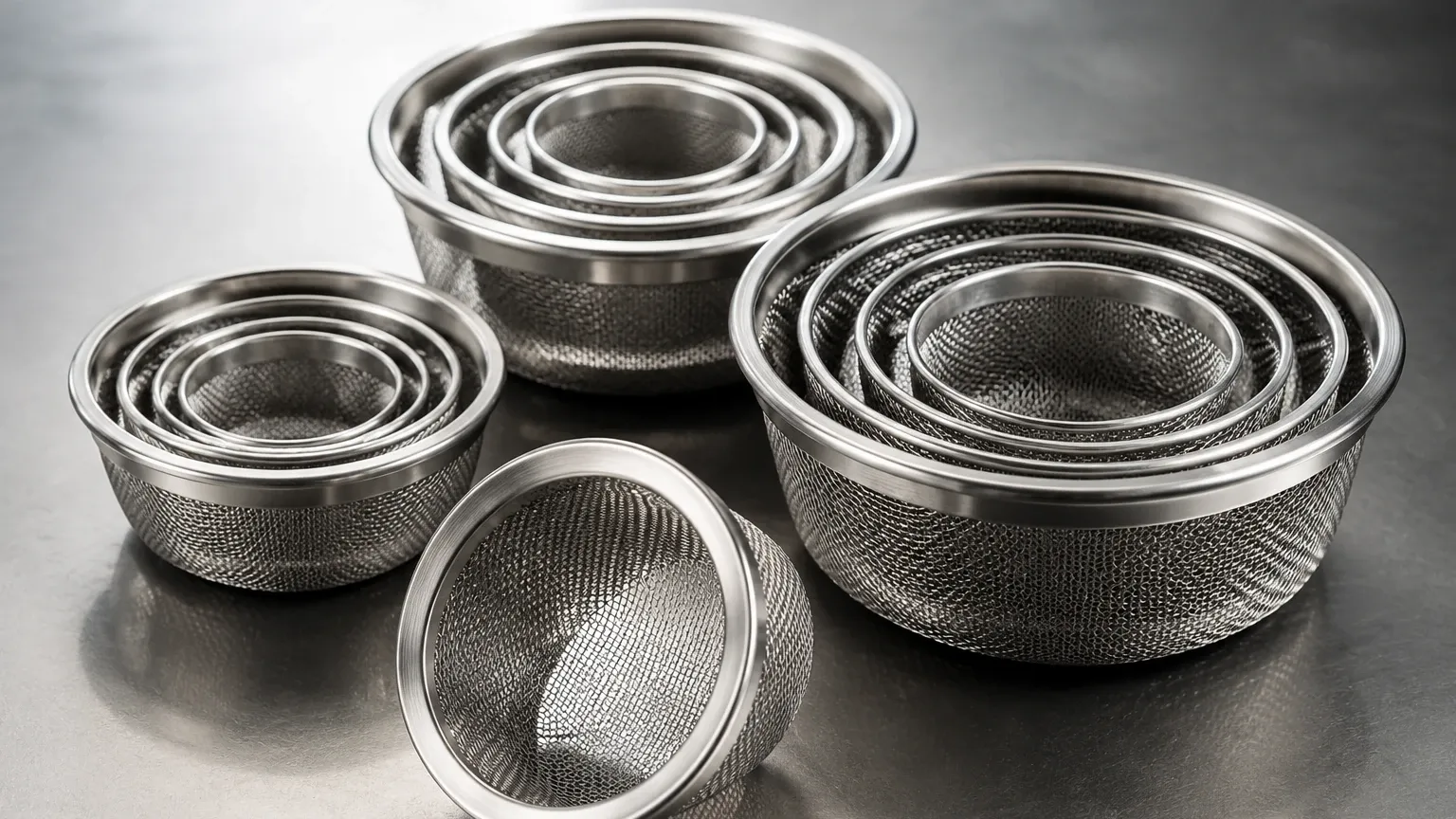 Nesting Strainers Nesting Strainers visual guide