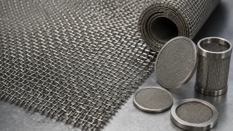 Nickel Woven Wire Mesh visual guide