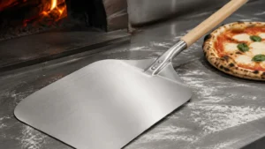 Non Perforated Metal Pizza Peel visual guide