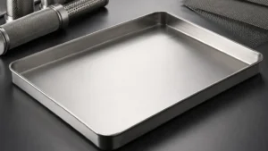 Non Perforated Metal Tray visual guide