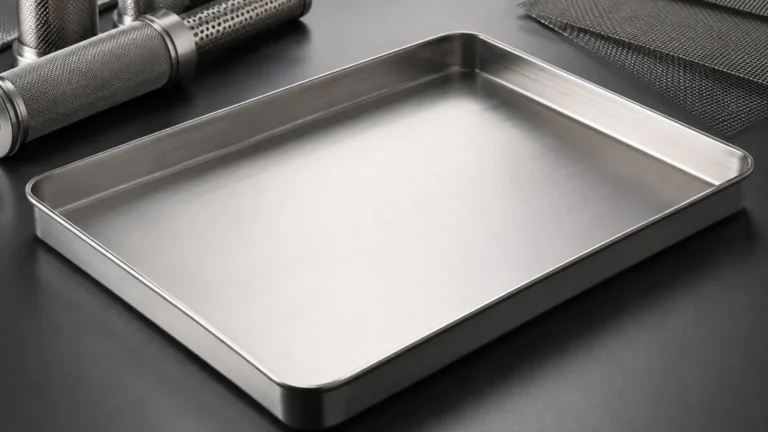 Non Perforated Metal Tray visual guide