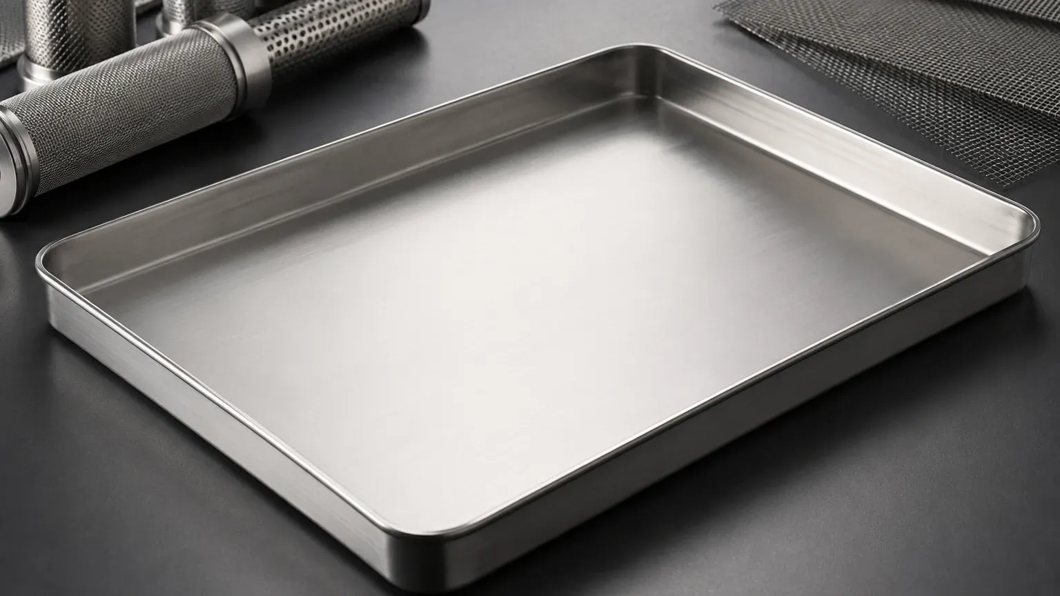 Non Perforated Metal Tray Non Perforated Metal Tray visual guide