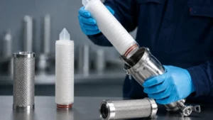 Nouveaux Water Filter Cartridges Replacement visual guide