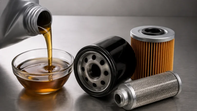 Oil and Oil Filter Guide visual guide