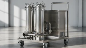 Oil Filter Cart visual guide