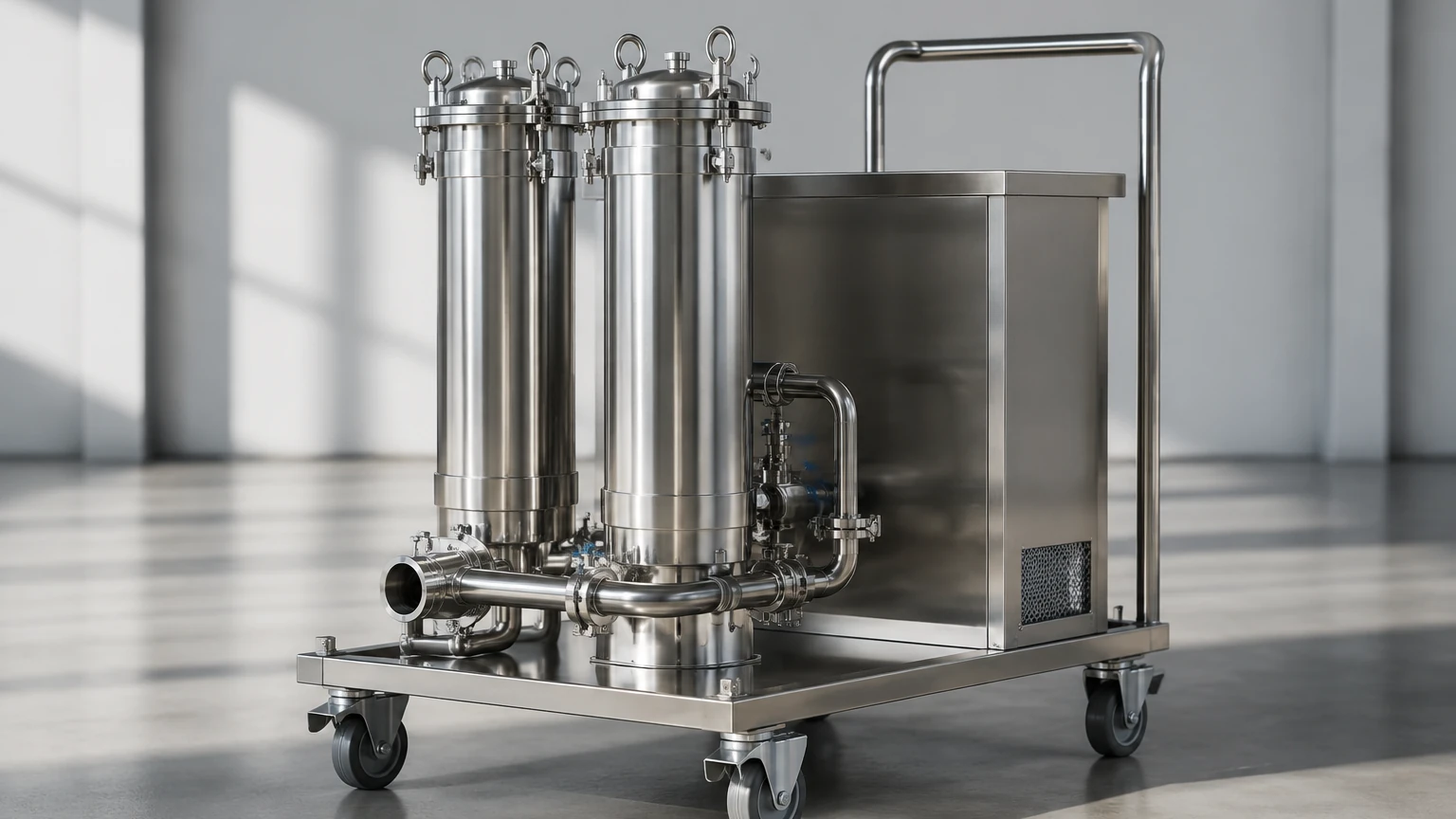 Oil Filter Cart visual guide