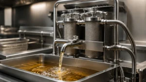 Oil Filter System for Cooking Oil visual guide