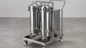 Oil Filtration Cart visual guide