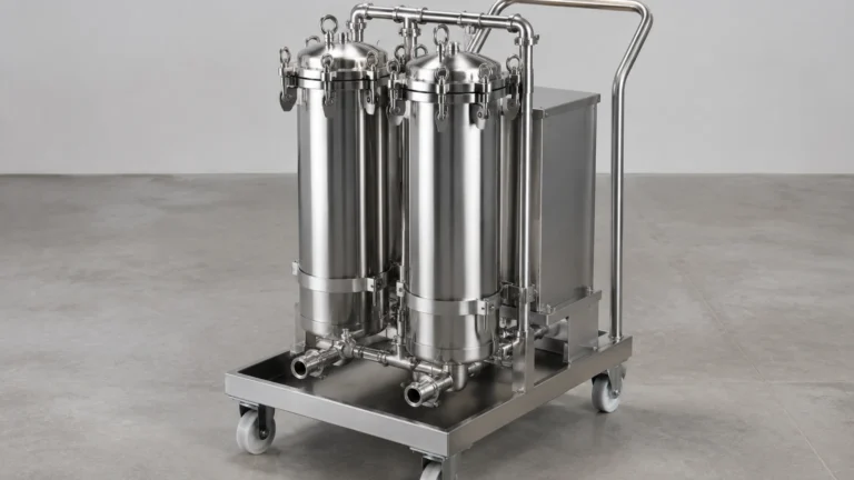 Oil Filtration Cart visual guide