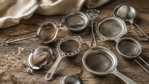 Old Tea Strainers visual guide