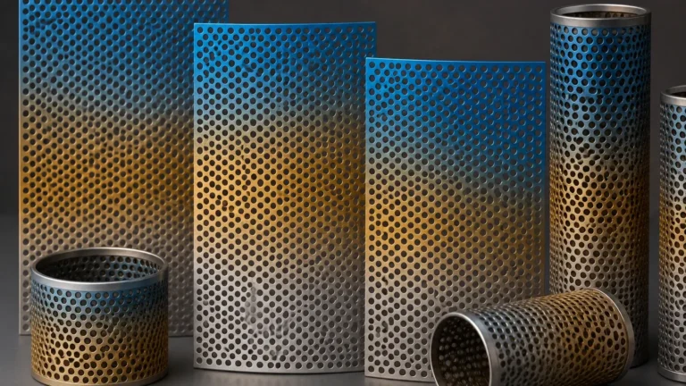 Ombre Perforated Metal visual guide