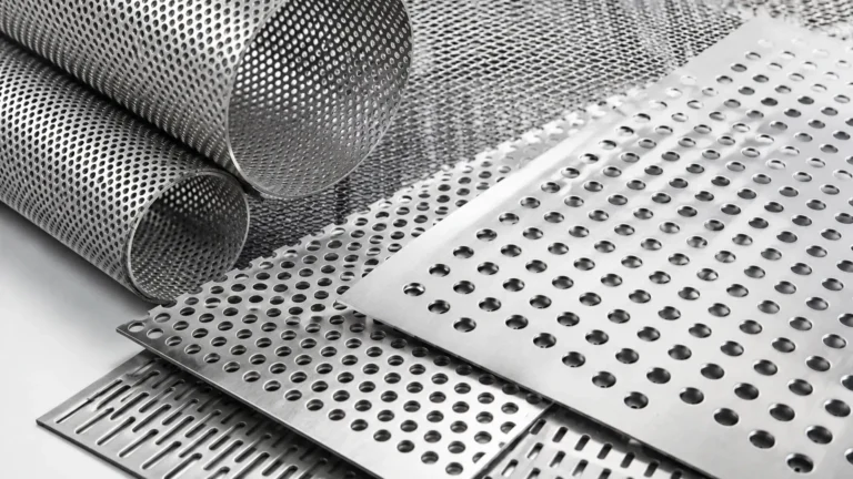 Open Area Calculator for Perforated Metal visual guide