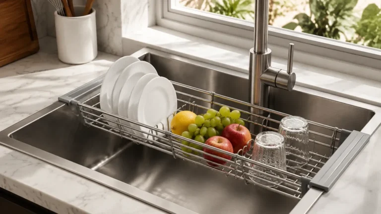 Over the Sink Dish Strainers visual guide
