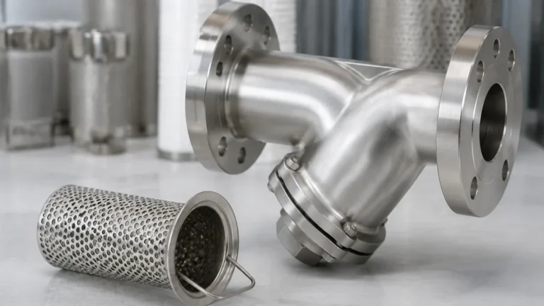 P Strainer visual guide
