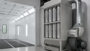 Paint Booth Dust Collector visual guide