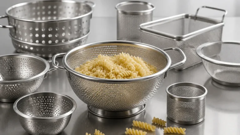 Pasta Strainers visual guide