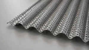 Perforated 7 8 Corrugated visual guide