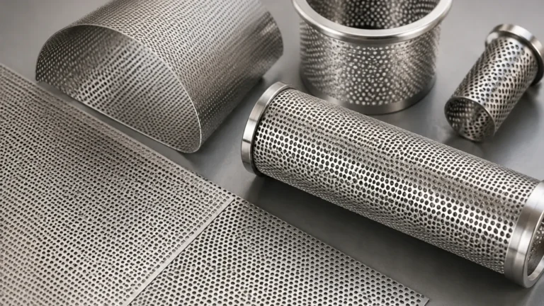 Perforated Metal 2mm Holes visual guide