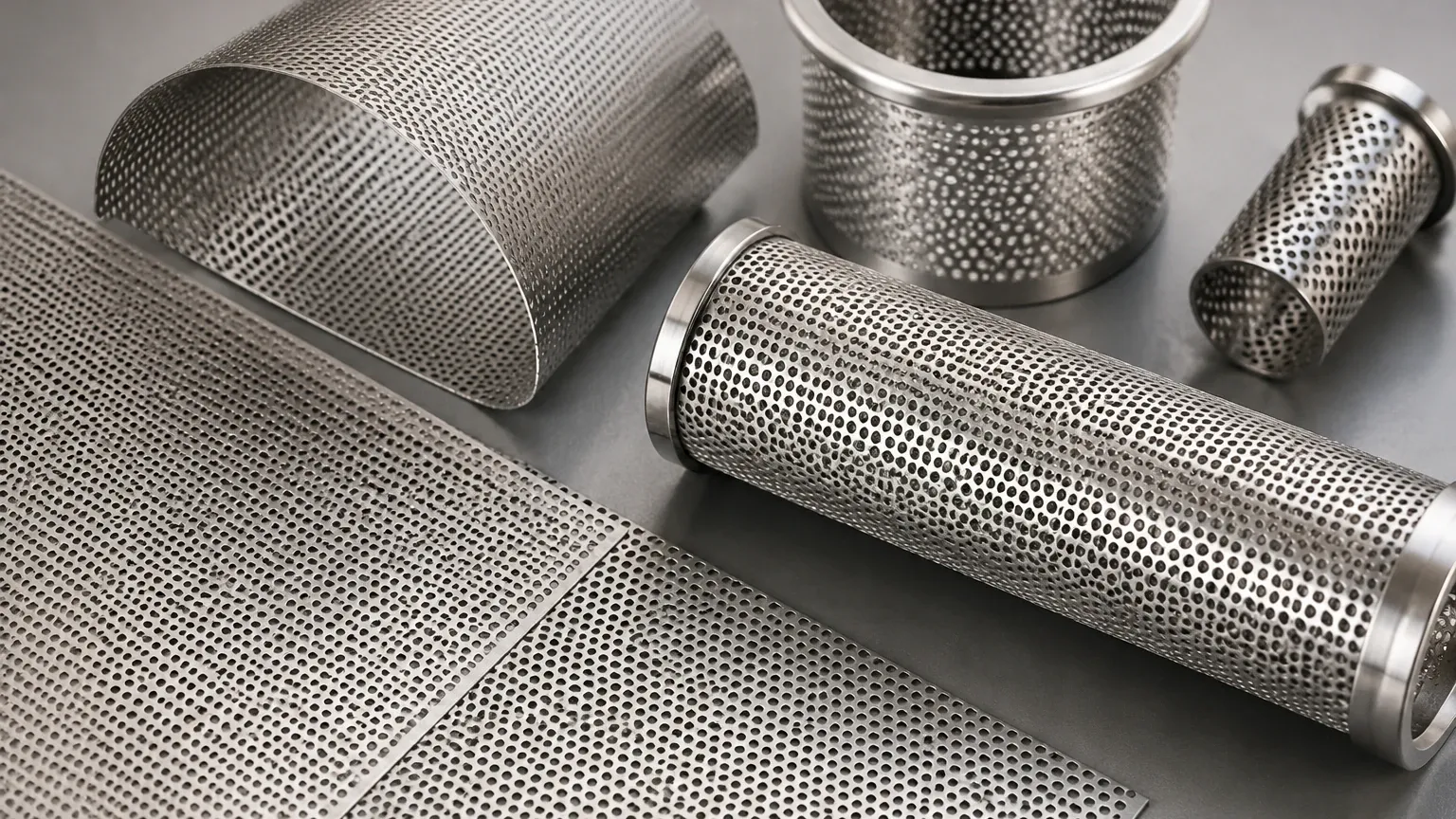 Perforated Metal 2mm Holes visual guide