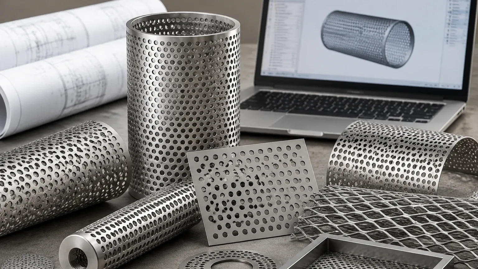 Perforated Metal 3d Model Perforated Metal 3d Model visual guide