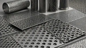Perforated Metal 3d Texture visual guide