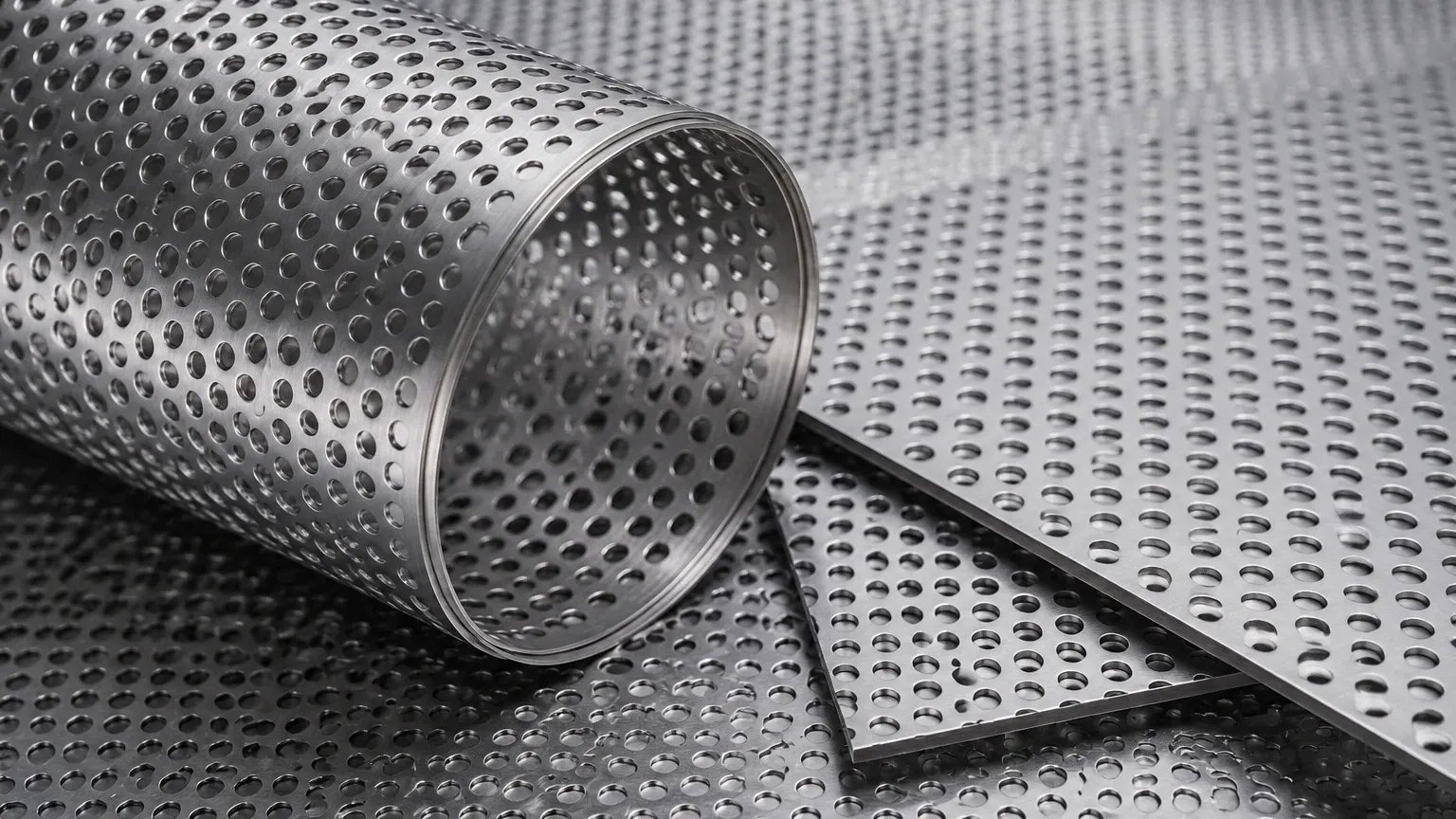 Perforated Metal 8mm visual guide