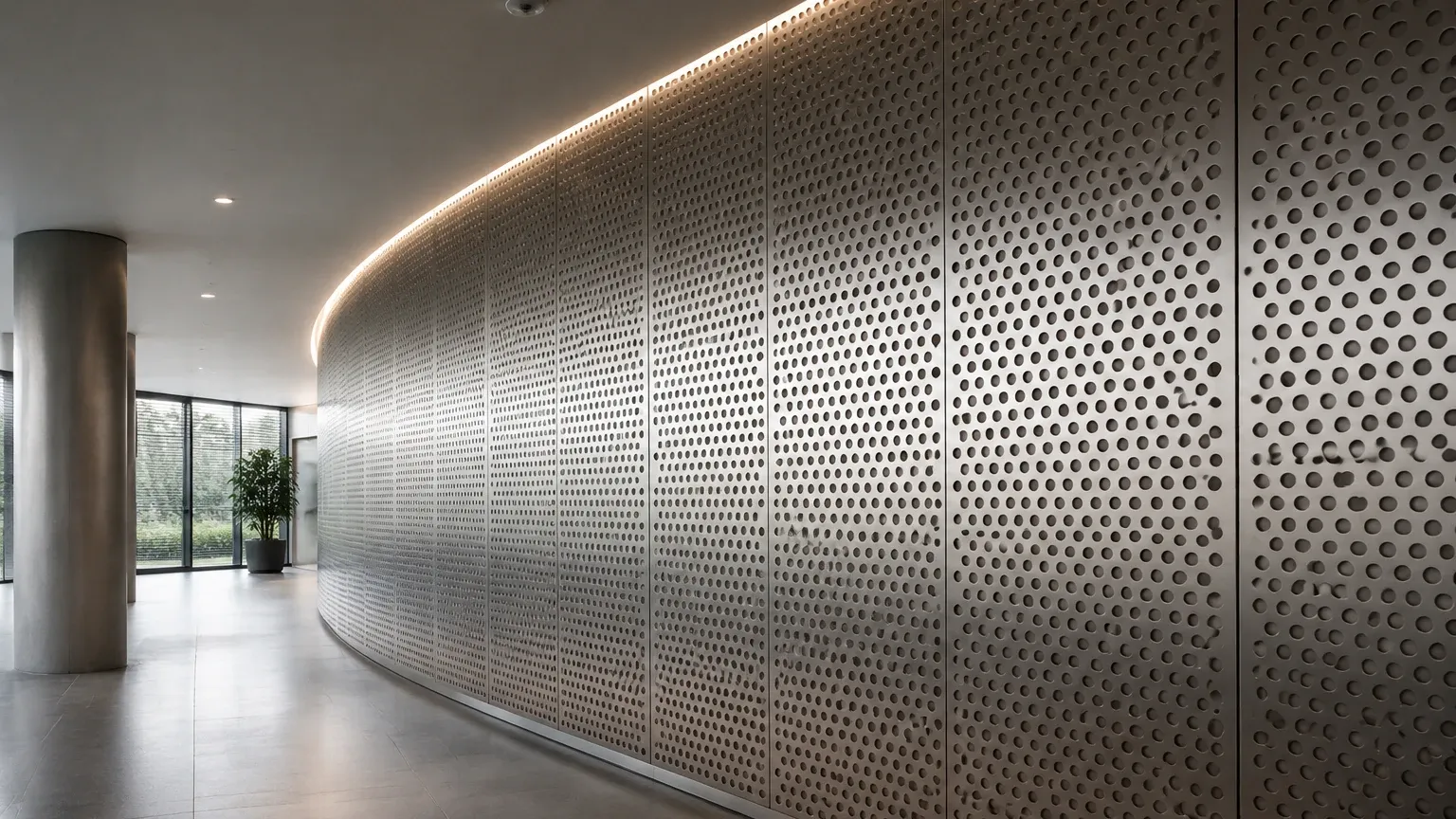 Perforated Metal Acoustic Wall Panels visual guide