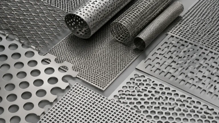 Perforated Metal Alpha Texture visual guide