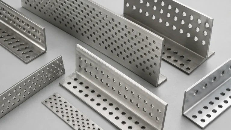 Perforated Metal Angle visual guide