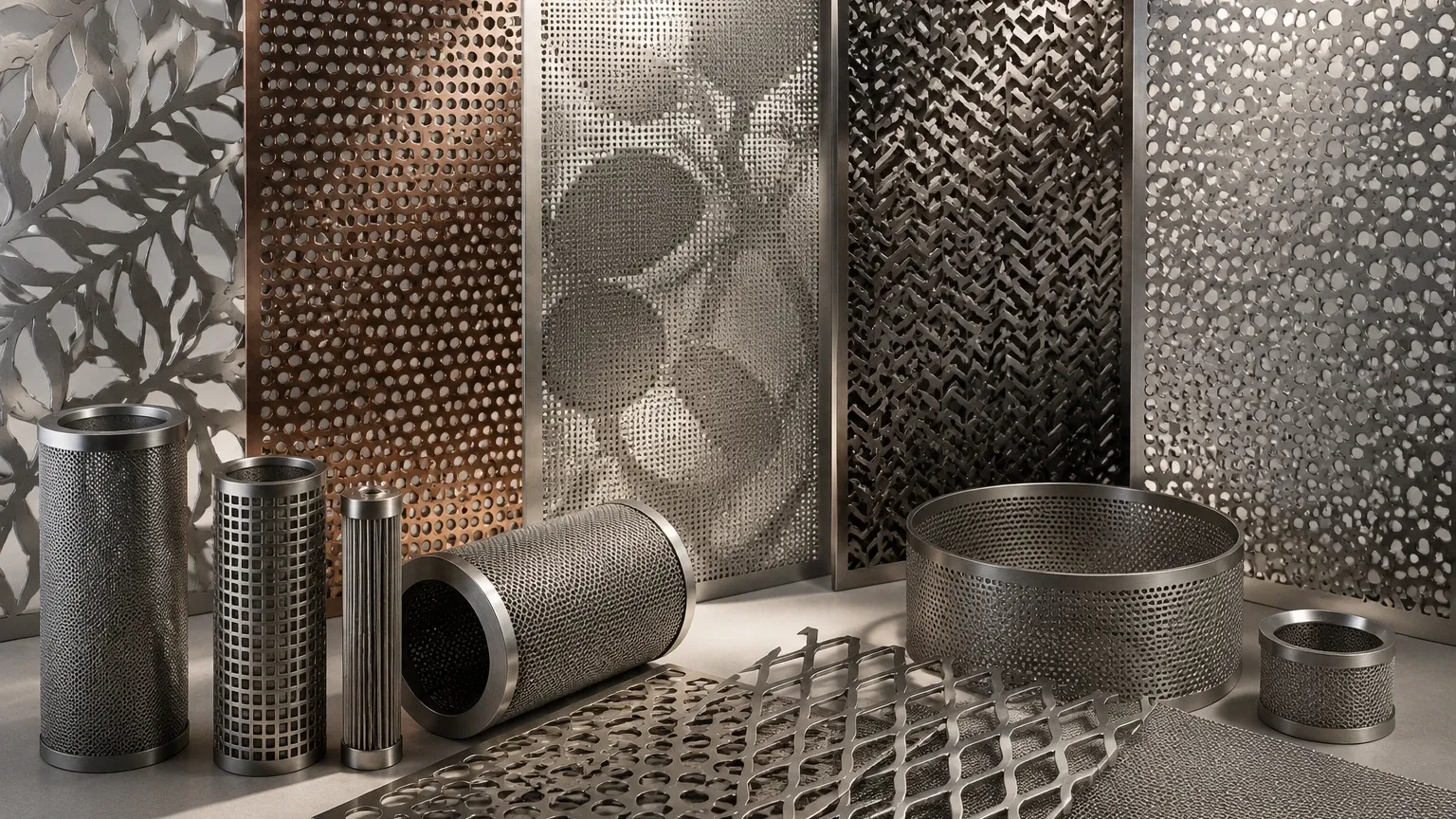 Perforated Metal Art Perforated Metal Art visual guide