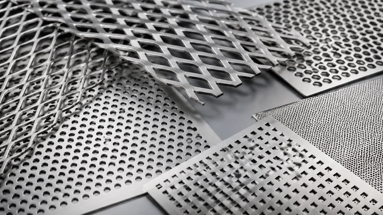 Perforated Metal Background Perforated Metal Background visual guide