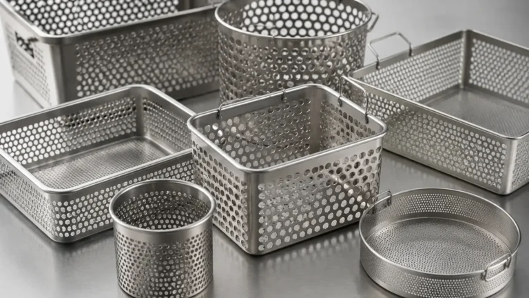 Perforated Metal Baskets visual guide