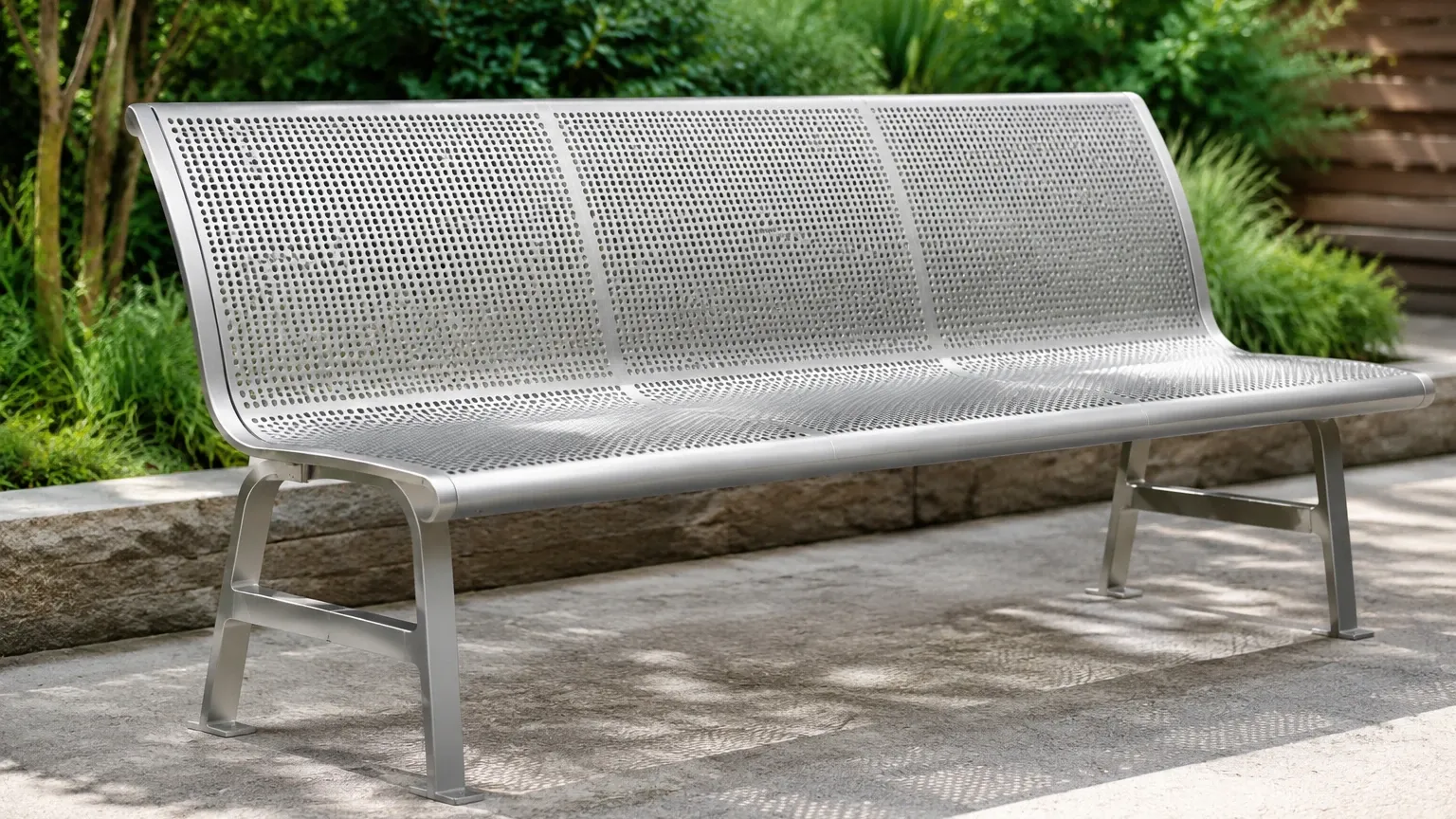Perforated Metal Bench visual guide
