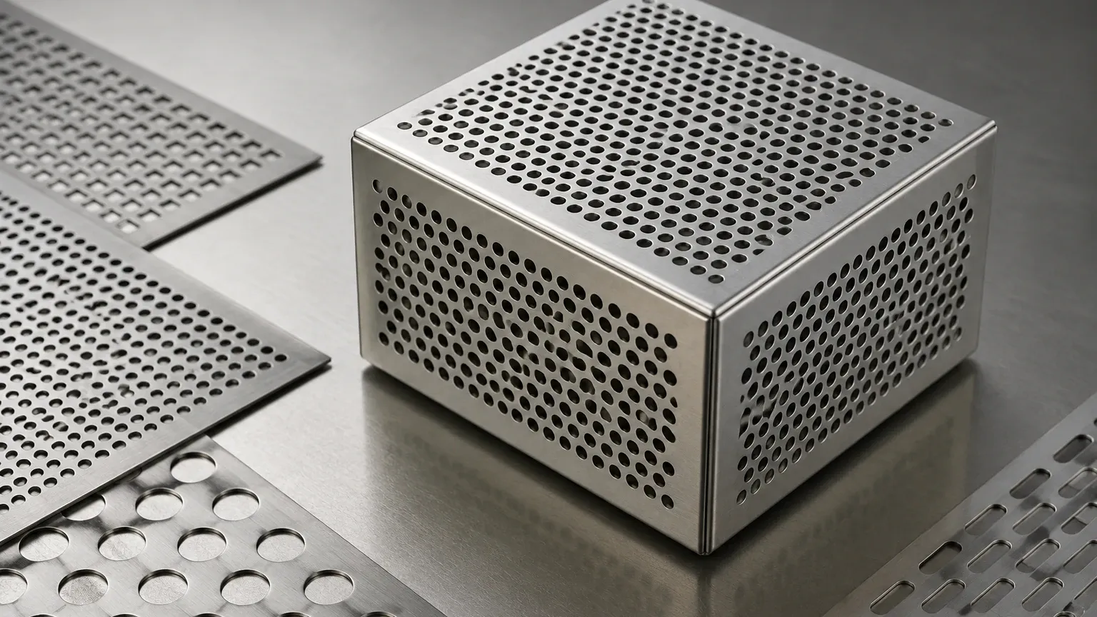 Perforated Metal Box visual guide