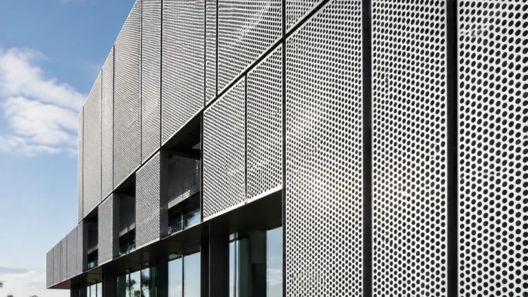 Perforated Metal Building Facade visual guide