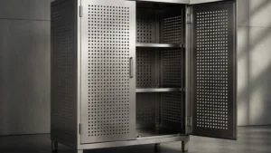 Perforated Metal Cabinet visual guide