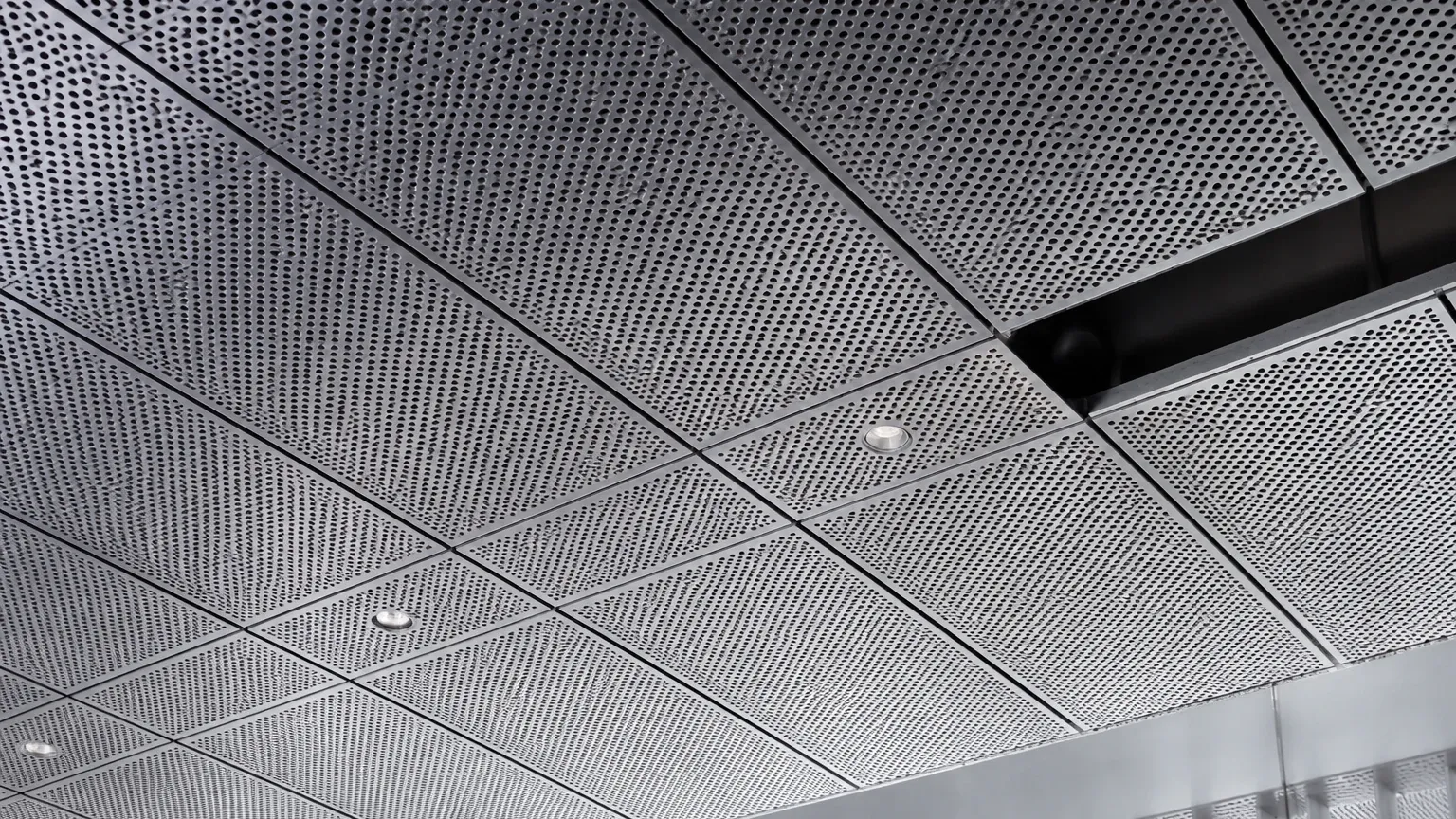 Perforated Metal Ceiling Panels visual guide