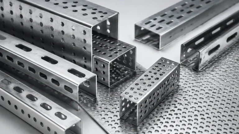 Perforated Metal Channel visual guide