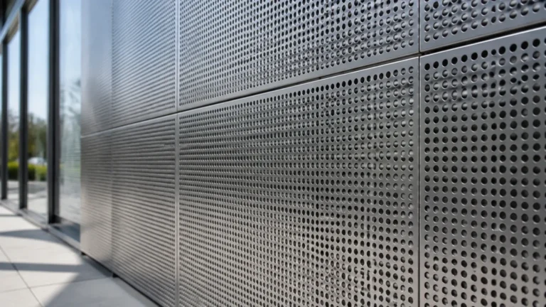 Perforated Metal Cladding visual guide