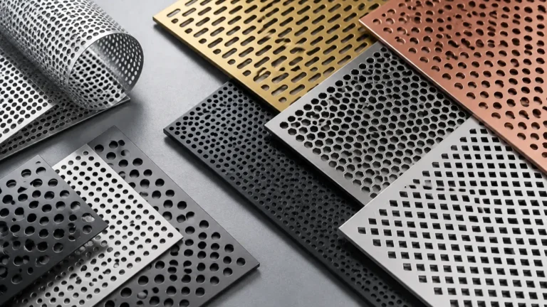 Perforated Metal Color visual guide